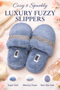 Luxury Blue Women’s Slippers