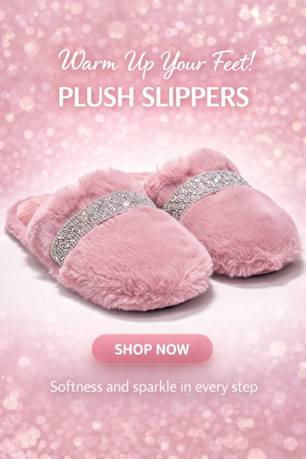 Pink Luxury Slippers